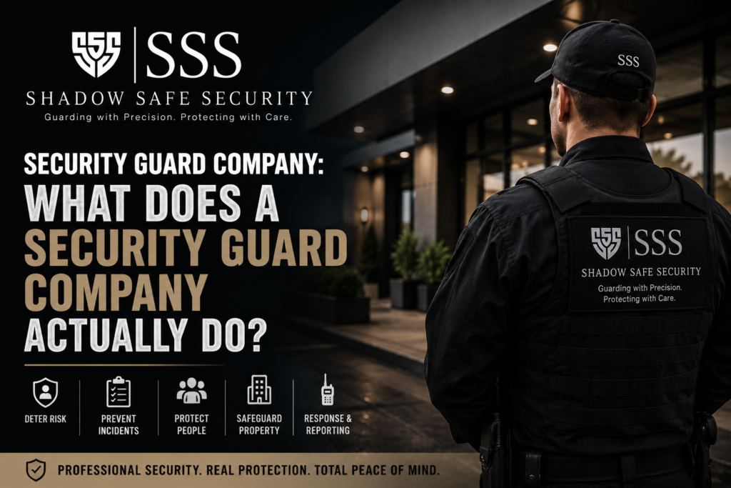 Security Guard Company: What Does a Security Guard Company Actually Do?